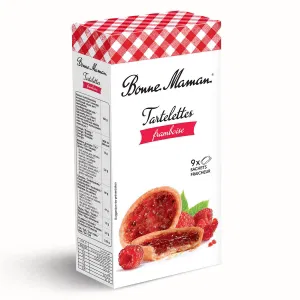 Bonne Maman - Raspberry Tartlets (12x125g)